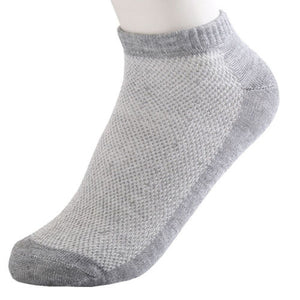 Quality Mens Ankle Socks Low Cut Crew Casual Sport Cotton Socks - Maxillovias